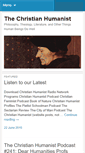 Mobile Screenshot of christianhumanist.org