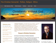 Tablet Screenshot of christianhumanist.net